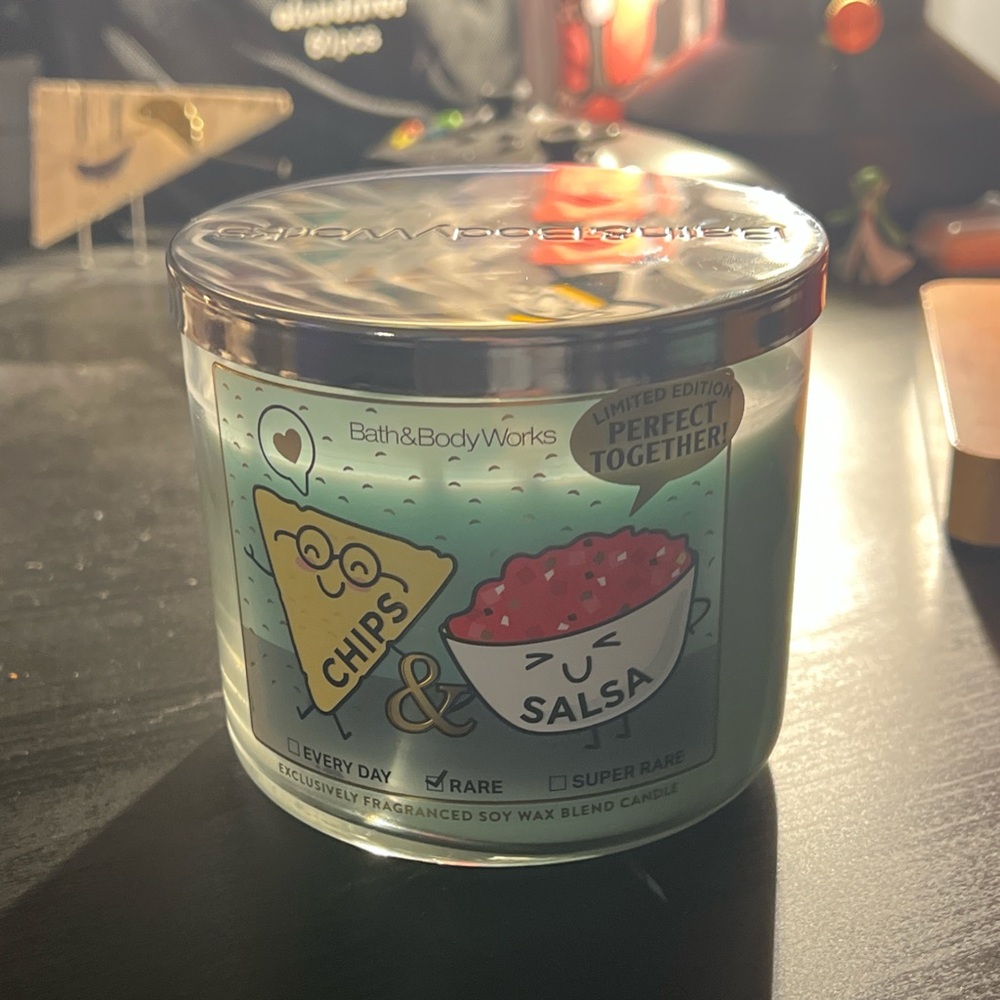 Chips and Salsa Bath and Bodyworks Candle